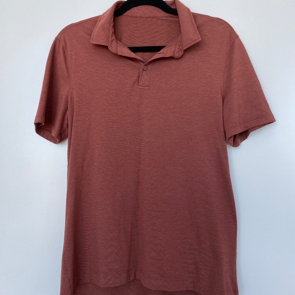 Lululemon Evolution Polo | Ancient Copper | Medium